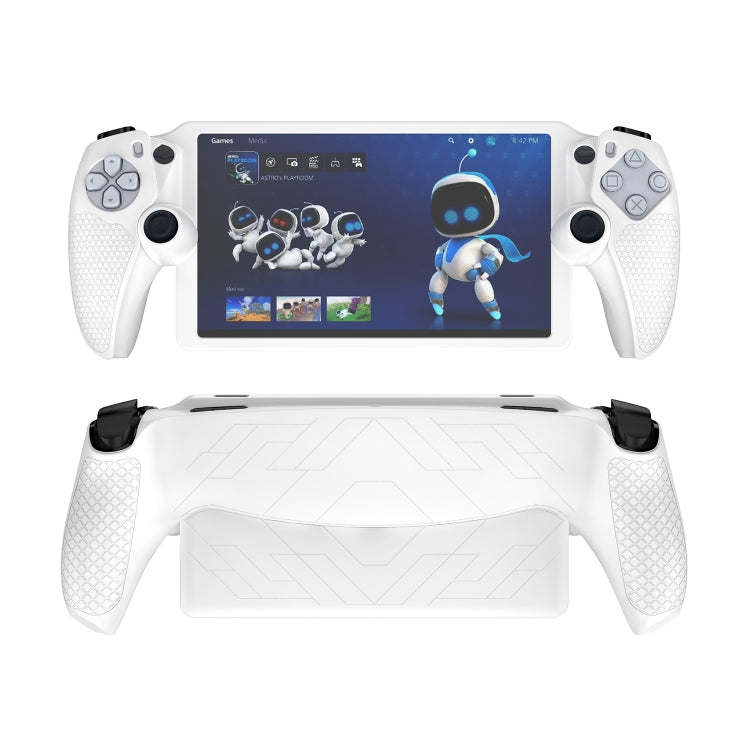 Per Sony PS Portal Console di gioco Custodia protettiva in silicone Custodia protettiva all-inclusive spray per olio, Silicone