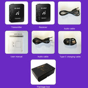 M-VAVE WP-10 Ricevitore e trasmettitore audio wireless 2 in 1