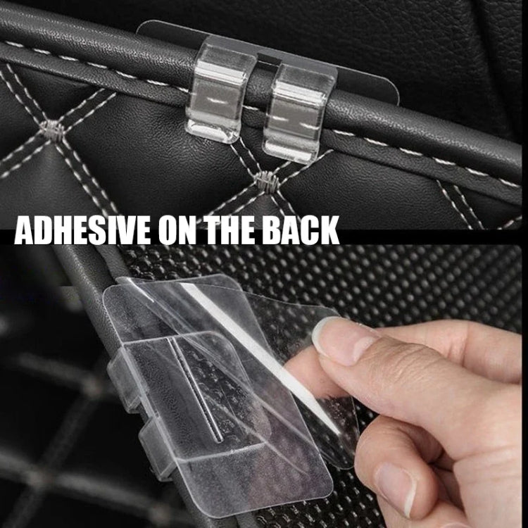 Tappetini per auto Tappetino per bagagliaio Fibbie Adesivi di fissaggio adesivi biadesivi, 20pcs Sticker