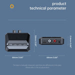 Ricevitore Bluetooth 5.3 Funzione NFC Amplificatore stereo ad adattatore wireless, T59