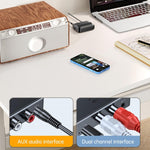 Ricevitore Bluetooth 5.3 Funzione NFC Amplificatore stereo ad adattatore wireless, T59