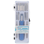 HOSHE 16 in 1 mini set di cacciaviti punte multiple per cacciavite strumento di riparazione per occhiali