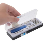 HOSHE 16 in 1 mini set di cacciaviti punte multiple per cacciavite strumento di riparazione per occhiali