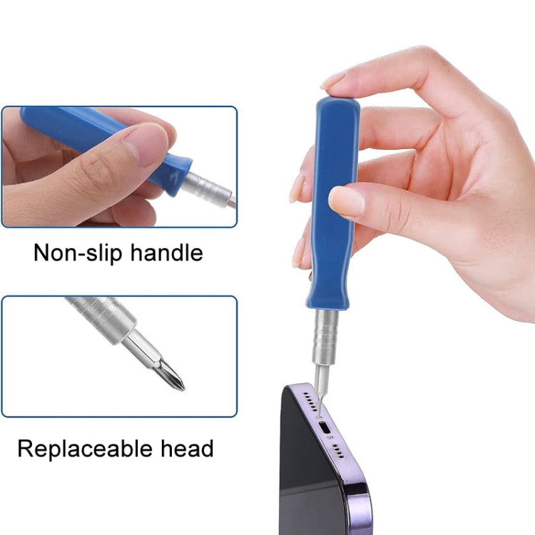 HOSHE 16 in 1 mini set di cacciaviti punte multiple per cacciavite strumento di riparazione per occhiali