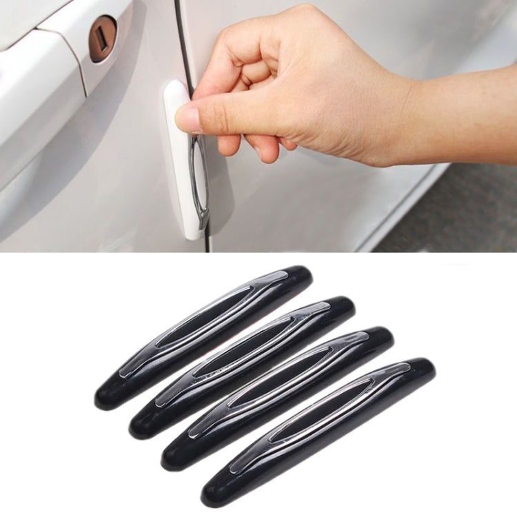 4 pz/set Strisce anticollisione per portiera dell'auto Adesivi antigraffio per specchietto retrovisore