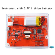 Display TFT del tester transistor LCR-T10H per test della resistenza del condensatore triodo diodo, LCR-T10H Built Lithium Battery, LCR-T10H  Dry Battery