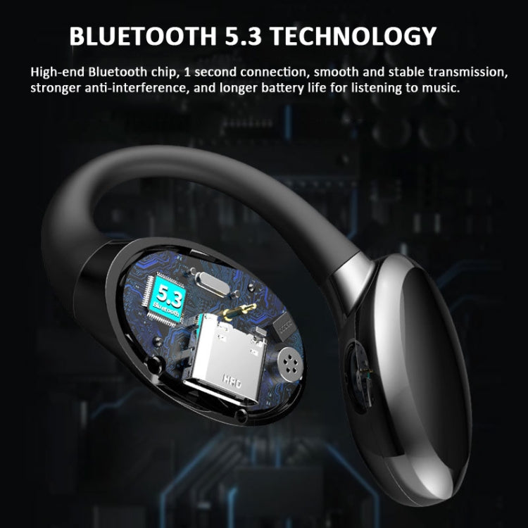 Auricolari wireless sportivi con gancio per l'orecchio
