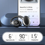 Auricolari wireless sportivi con gancio per l'orecchio