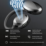 Auricolari wireless sportivi con gancio per l'orecchio