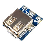 Modulo alimentazione step-up 5V con protezione batteria al litio