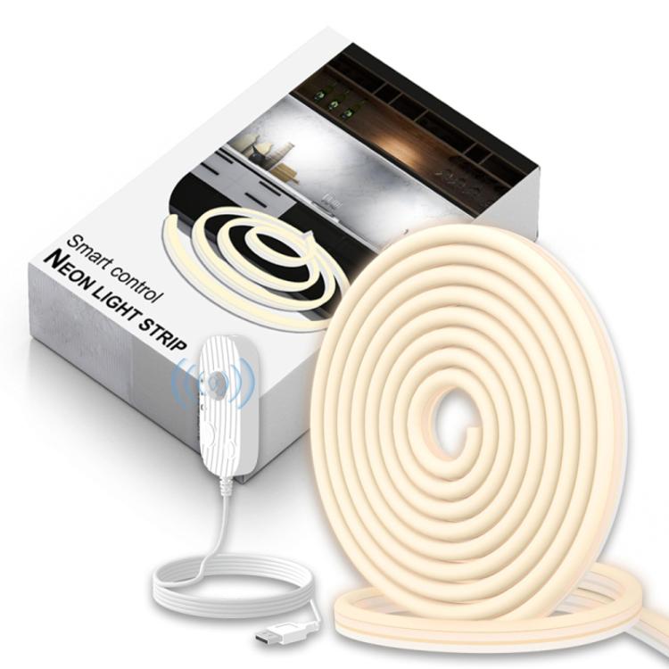 Striscia luminosa flessibile con sensore corpo LED da 2 m Striscia luminosa USB con sensore intelligente