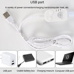 Striscia luminosa flessibile con sensore corpo LED da 2 m Striscia luminosa USB con sensore intelligente