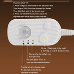 Striscia luminosa flessibile con sensore corpo LED da 2 m Striscia luminosa USB con sensore intelligente