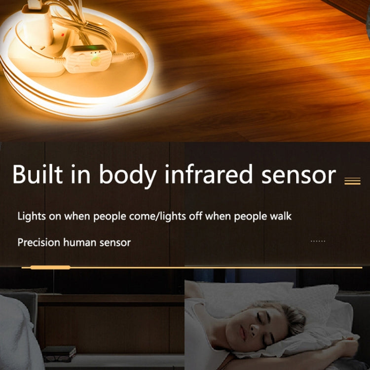 Striscia luminosa flessibile con sensore corpo LED da 2 m Striscia luminosa USB con sensore intelligente