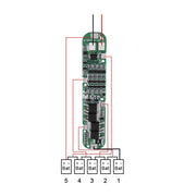 5 corde 18.5V 18650 Scheda di protezione della batteria al litio Anti-sovraccarico Sovrascarica 21V Scheda di protezione della batteria solare, 5S 18.5V