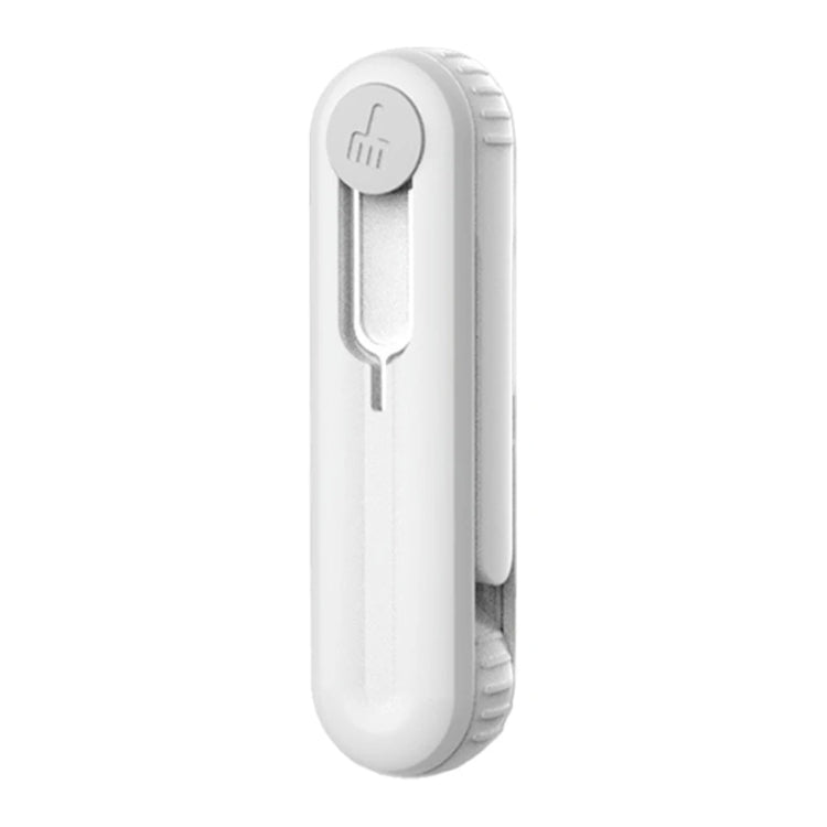 Spazzola per la pulizia multifunzione per la pulizia degli auricolari Bluetooth, strumento per la rimozione della polvere del telefono, Sky Blue, Grey