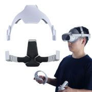 Per PICO 4 Hibloks Fascia senza pressione Fascia per la testa in PU ad alta elasticità Accessori VR