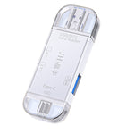 Lettore di schede multifunzione JINGHUA USB 2.0 Lettore di schede per computer per telefono cellulare con doppio slot per scheda SD/TF