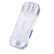 Lettore di schede multifunzione JINGHUA USB 2.0 Lettore di schede per computer per telefono cellulare con doppio slot per scheda SD/TF