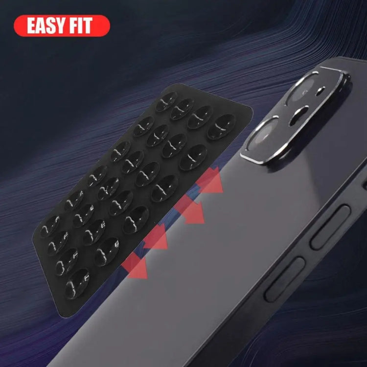 Adesivi posteriori per cellulare in silicone con 24 ventose a forma quadrata
