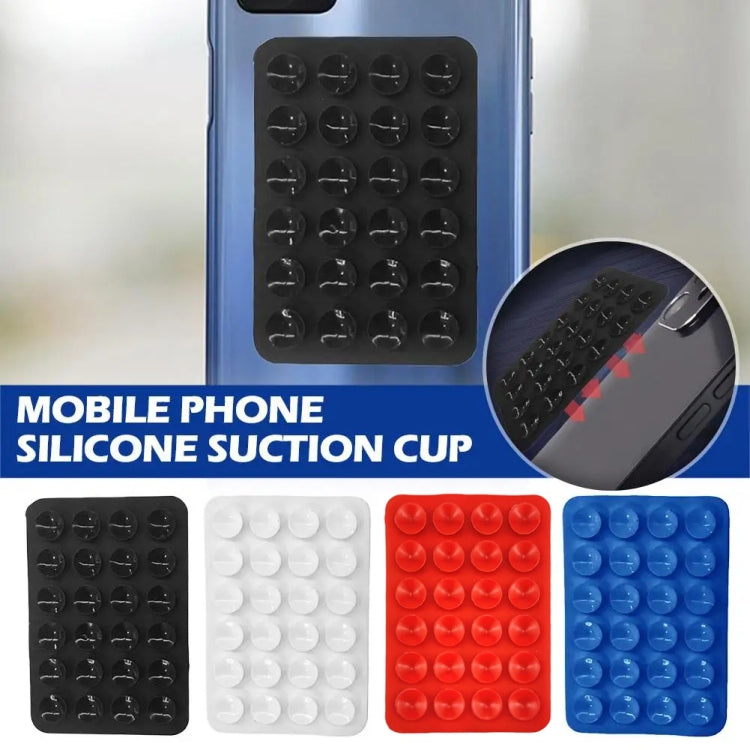 Adesivi posteriori per cellulare in silicone con 24 ventose a forma quadrata