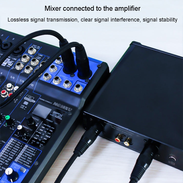 Cavo per microfono JINGHUA XLR maschio a femmina cavo bilanciato cavo audio amplificatore console di missaggio, 1.5M, 3M, 5M, 10M