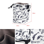 Borsa portaoggetti impermeabile multifunzionale portatile con coulisse per fotocamere istantanee
