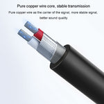 Cavo audio 3,5 mm a 6,35 mm per amplificatore chitarra