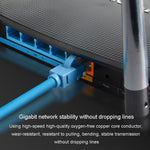 Progetto computer router JINGHUA categoria 6 Gigabit a doppia schermatura Cavo di rete tutto in rame, 1M, 2M, 3M, 5M, 10M