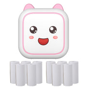 Mini stampante termica portatile Bluetooth per etichette fotografiche C26, Blue+1 Paper, Pink+1 Paper, Blue+5 Paper, Pink+5 Paper, Blue+5 Stickers, Pink+5 Stickers, Blue+10 Paper, Pink+10 Paper, Blue+5 Paper+5 Stickers+3 Color Paper                    ...