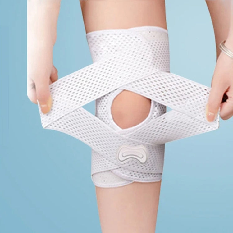Ginocchiera sportiva traspirante di sesta generazione regolabile per corsa all'aperto, escursionismo, cinturino rotuleo, M, L, XL, XXL
