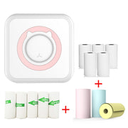 Stampante termica per etichette fotografiche senza inchiostro Bluetooth C15 Mini Student, Green+5 Paper, Pink+5 Paper, Green+5 Stickers, Pink+5 Stickers, Green+10 Paper, Pink+10 Paper, Green+5 Stickers+5 Paper, Pink+5 Stickers+5 Paper                  ...