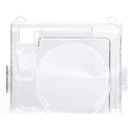 Per instax SQUARE SQ40 Custodia protettiva in cristallo trasparente per fotocamera con cordino, For instax SQUARE SQ40