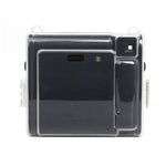 Per instax SQUARE SQ40 Custodia protettiva in cristallo trasparente per fotocamera con cordino, For instax SQUARE SQ40