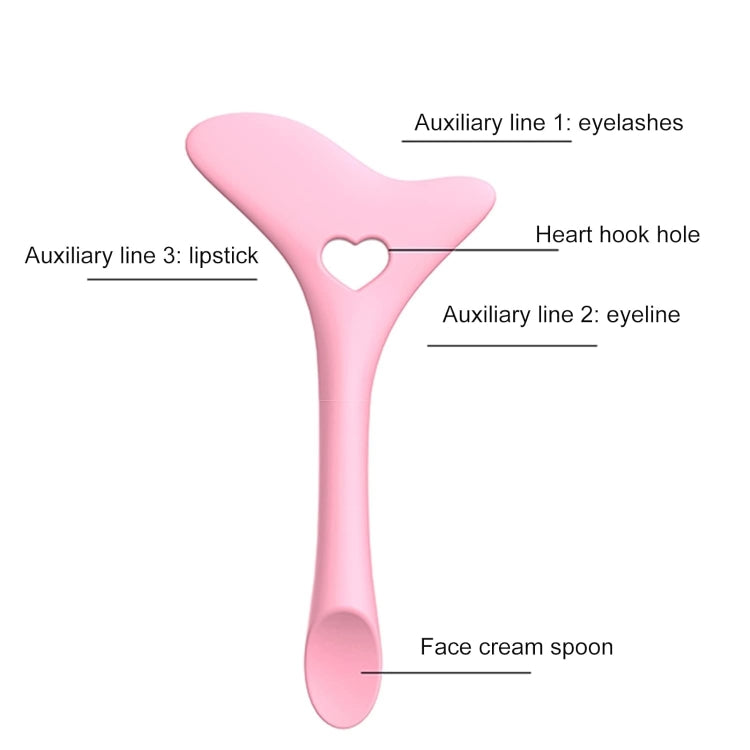 Ausili per il trucco degli occhi Ausilio per il disegno dell'eyeliner multifunzionale in silicone