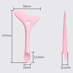 Ausili per il trucco degli occhi Ausilio per il disegno dell'eyeliner multifunzionale in silicone