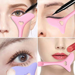 Ausili per il trucco degli occhi Ausilio per il disegno dell'eyeliner multifunzionale in silicone