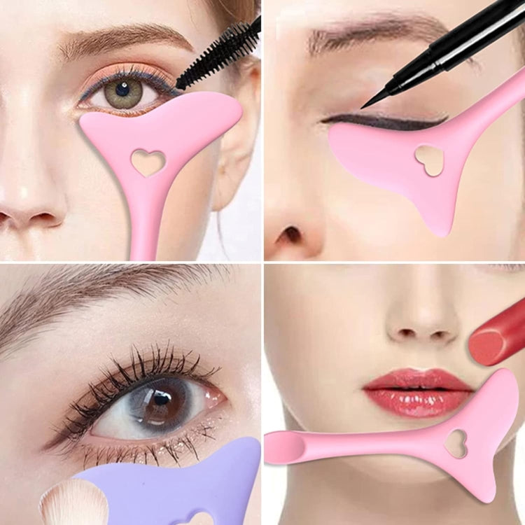 Ausili per il trucco degli occhi Ausilio per il disegno dell'eyeliner multifunzionale in silicone