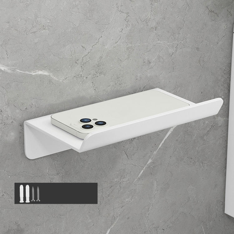 Portarotolo da bagno in acciaio inossidabile, ripiano per cellulare senza perforazione, Phone Rack (White), Paper Rack (White）, Phone Rack (Black), Paper Rack (Black), Phone Rack (Gray), Paper Rack (Gray)