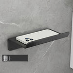 Portarotolo da bagno in acciaio inossidabile, ripiano per cellulare senza perforazione, Phone Rack (White), Paper Rack (White）, Phone Rack (Black), Paper Rack (Black), Phone Rack (Gray), Paper Rack (Gray)