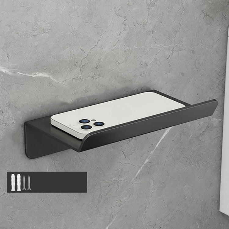 Portarotolo da bagno in acciaio inossidabile, ripiano per cellulare senza perforazione, Phone Rack (White), Paper Rack (White）, Phone Rack (Black), Paper Rack (Black), Phone Rack (Gray), Paper Rack (Gray)