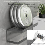Portarotolo da bagno in acciaio inossidabile, ripiano per cellulare senza perforazione, Phone Rack (White), Paper Rack (White）, Phone Rack (Black), Paper Rack (Black), Phone Rack (Gray), Paper Rack (Gray)