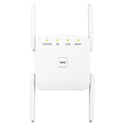 Il ripetitore ripetitore extender WiFi 2.4G / 5G da 1200 Mbps supporta la porta Ethernet, White EU Plug, White US Plug, White UK Plug, Black EU Plug, Black US Plug, Black UK Plug