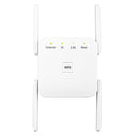 Il ripetitore ripetitore extender WiFi 2.4G / 5G da 1200 Mbps supporta la porta Ethernet, White EU Plug, White US Plug, White UK Plug, Black EU Plug, Black US Plug, Black UK Plug