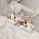 Scaffale per rubinetto Scaffale per lavabo per bagno di casa Scaffale senza foro, 30cm (White), 40cm (White), 50cm (White), 30cm (Black), 40cm (Black), 50cm (Black), 30cm (Gray), 40cm (Gray), 50cm (Gray), 50cm U-shaped (White), 50cm U-shaped (Black)   ...