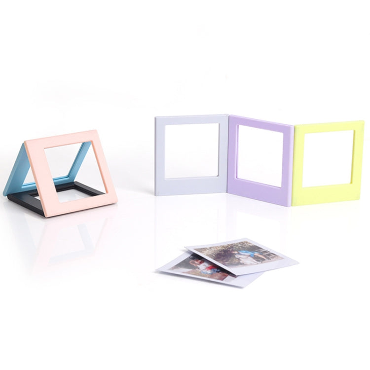 Magnete da frigorifero assemblato con blocchi magnetici per cornice fotografica quadrata Polaroid