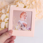 Magnete da frigorifero assemblato con blocchi magnetici per cornice fotografica quadrata Polaroid