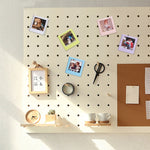 Magnete da frigorifero assemblato con blocchi magnetici per cornice fotografica quadrata Polaroid