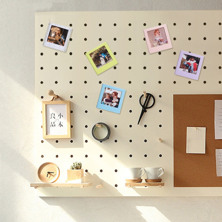 Magnete da frigorifero assemblato con blocchi magnetici per cornice fotografica quadrata Polaroid