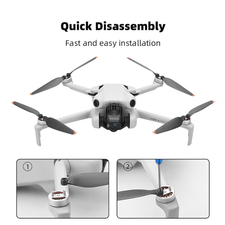 Parti di ricambio per puntelli 6030F delle pale dell'elica del drone, For DJI Mini 4 Pro 2pairs, For DJI Mini 4 Pro 4pairs